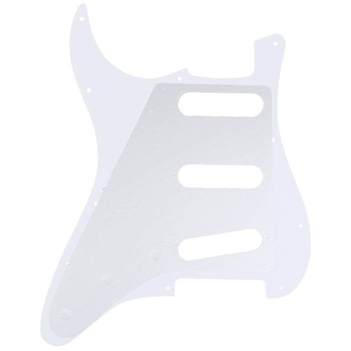 Musiclily Pro 11穴 ヴィンテージ62タイプ SSS STピックガード アメリカStratストラトエレキギター用 3プライ エイジドホワイト