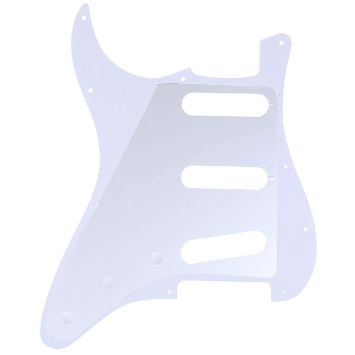 Musiclily Pro 11穴 60s 64 ヴィンテージスタイル SSS STピックガード アメリカStratストラトエレキギター用 3プライ エイジドホワイト