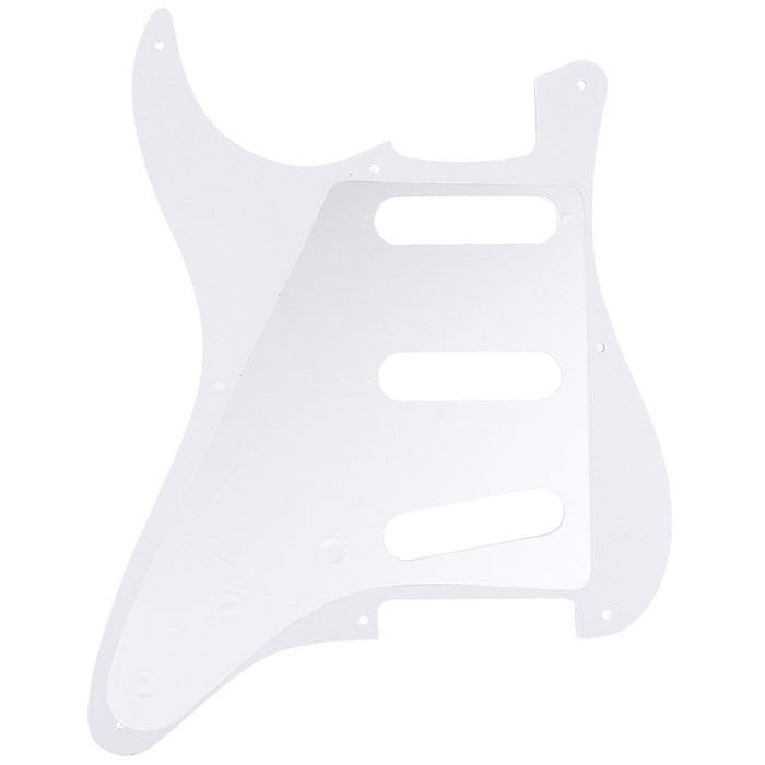 Musiclily Pro 11穴 60s 64 ヴィンテージスタイル SSS STピックガード アメリカStratストラトエレキギター用 3プライ エイジドホワイト