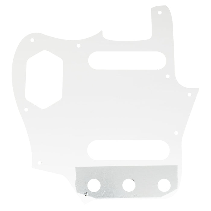 Musiclily Pro 10穴 ヴィンテージ65 60s アメリカ製Fender Jaguarジャガーギター用ピックガード 3プライ エイジドホワイト