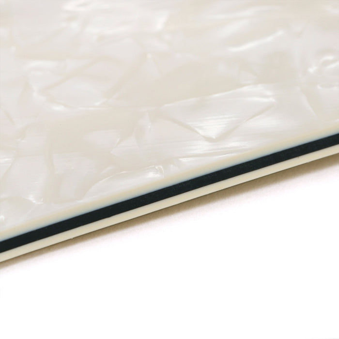 detail of musiclily pro 13 hole guitar pickguard for usa vintage 60s jazzmaster and sq classic vibe 3ply 4ply mx1391p