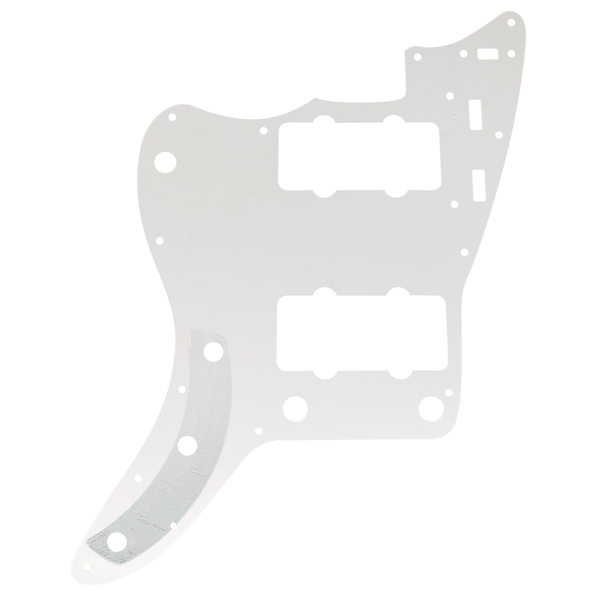 Musiclily Pro 13-Hole Guitar Pickguard for USA Vintage 60s Jazzmaster and SQ Classic Vibe, 3Ply/ 4Ply