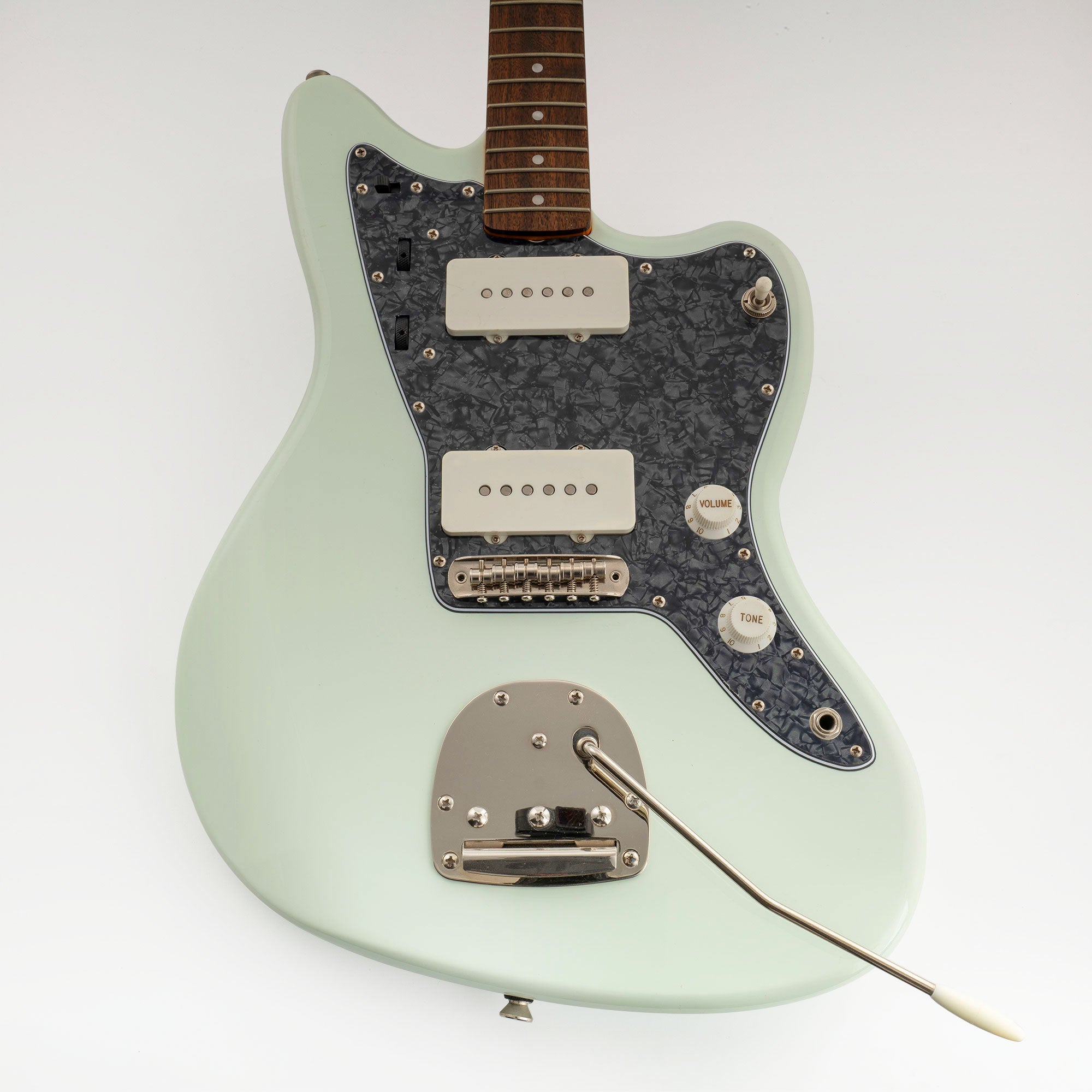 Musiclily Pro 13-Hole Guitar Pickguard for USA Vintage 60s Jazzmaster and SQ Classic Vibe, 3Ply/ 4Ply
