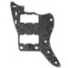 musiclily pro 13 hole guitar pickguard for usa vintage 60s jazzmaster and sq classic vibe 3ply 4ply mx1391p, black pearl