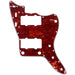 musiclily pro 13 hole guitar pickguard for usa vintage 60s jazzmaster and sq classic vibe 3ply 4ply mx1391p, vintage tortoise
