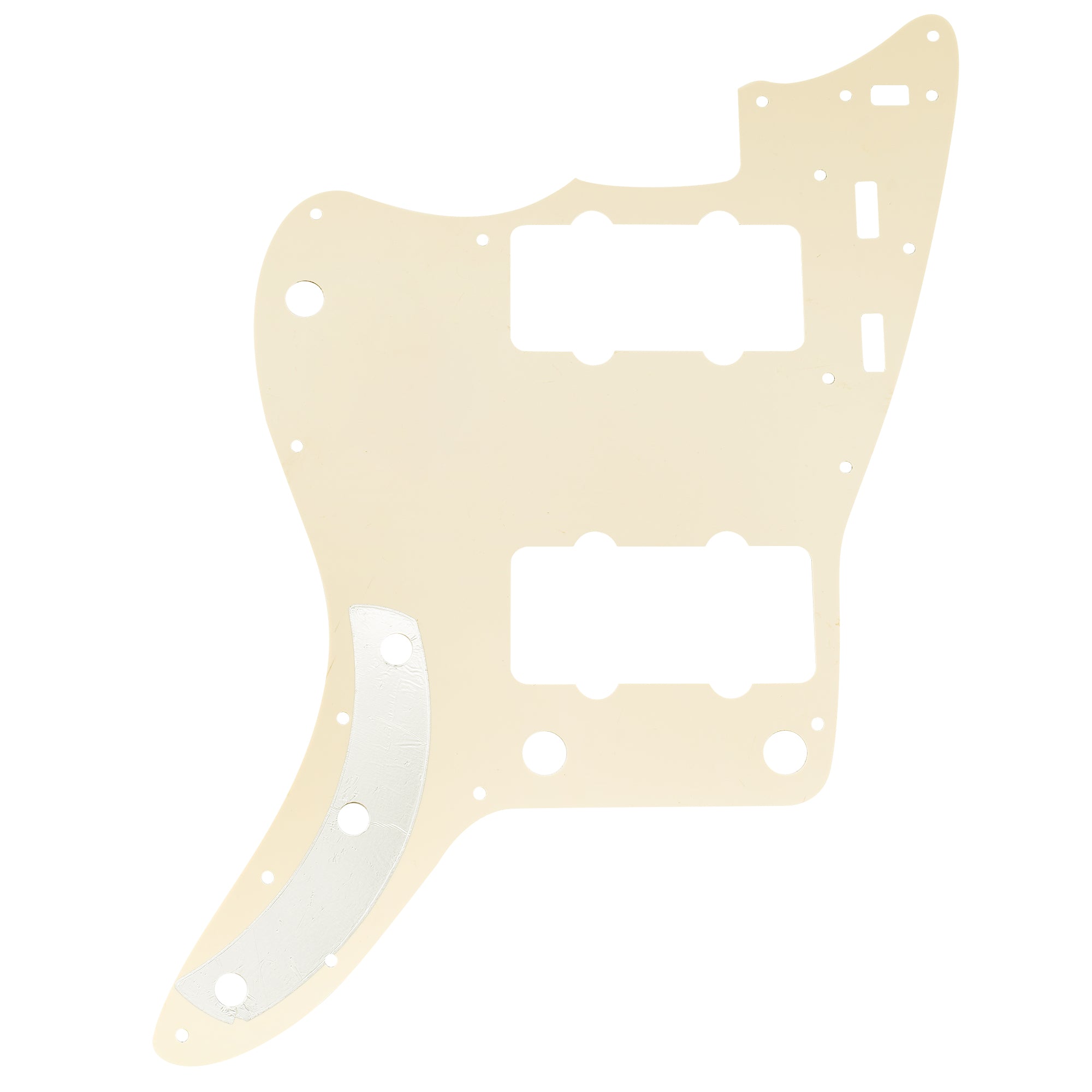 Musiclily Pro 13-Hole Guitar Pickguard for USA Vintage 60s Jazzmaster and SQ Classic Vibe, 3Ply/ 4Ply