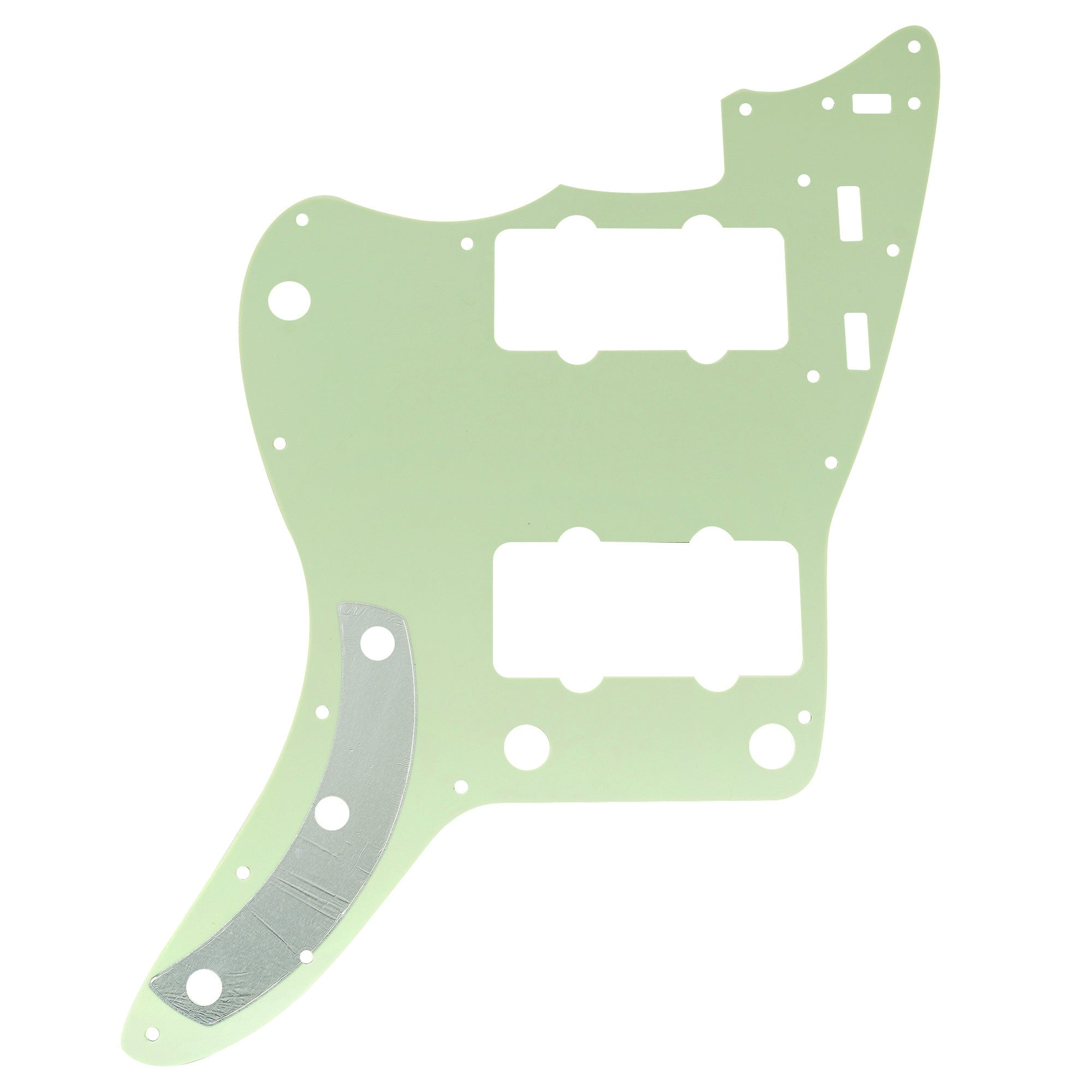 Musiclily Pro 13-Hole Guitar Pickguard for USA Vintage 60s Jazzmaster and SQ Classic Vibe, 3Ply/ 4Ply