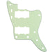 musiclily pro 13 hole guitar pickguard for usa vintage 60s jazzmaster and sq classic vibe 3ply 4ply mx1391p, mint green