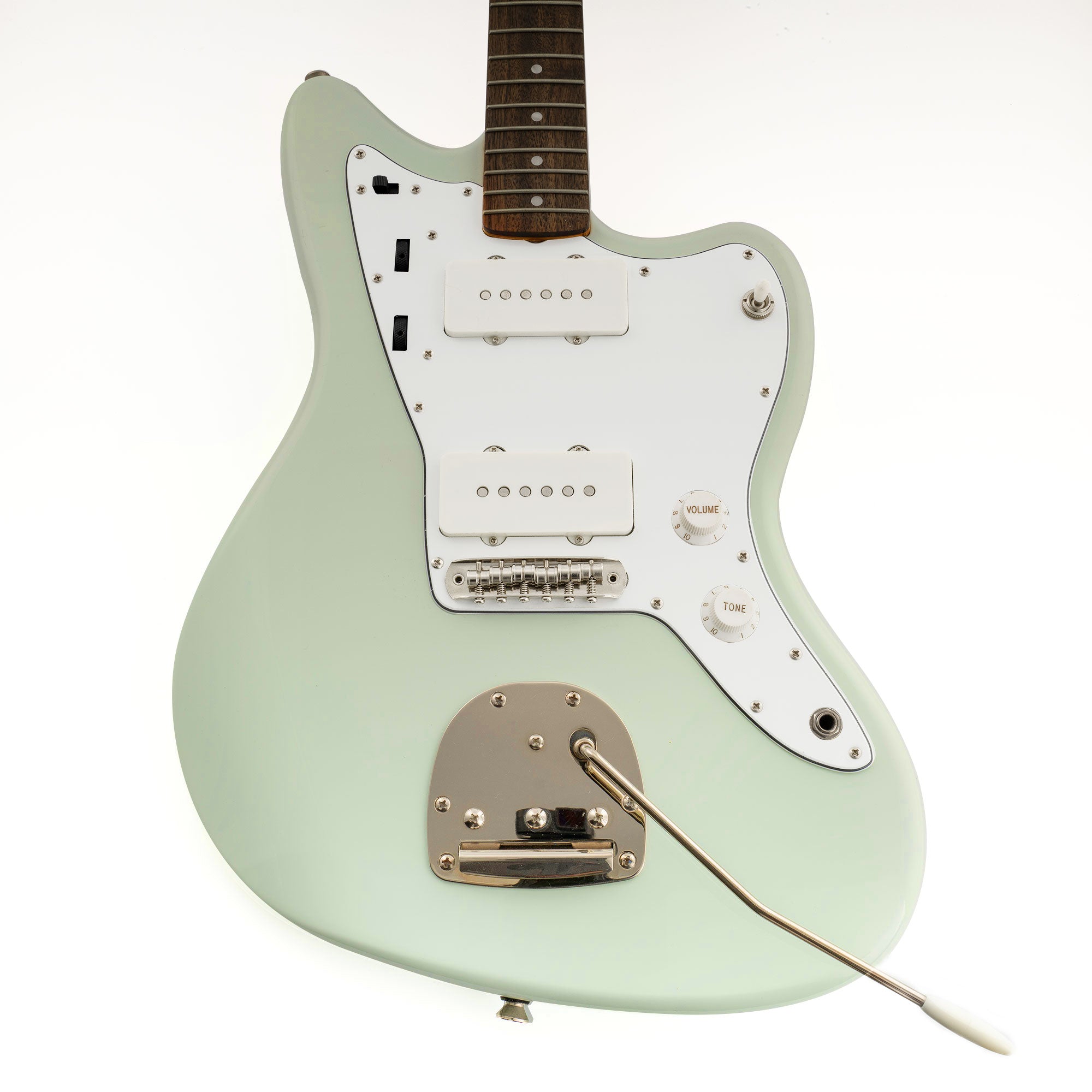 Musiclily Pro 13-Hole Guitar Pickguard for USA Vintage 60s Jazzmaster and SQ Classic Vibe, 3Ply/ 4Ply