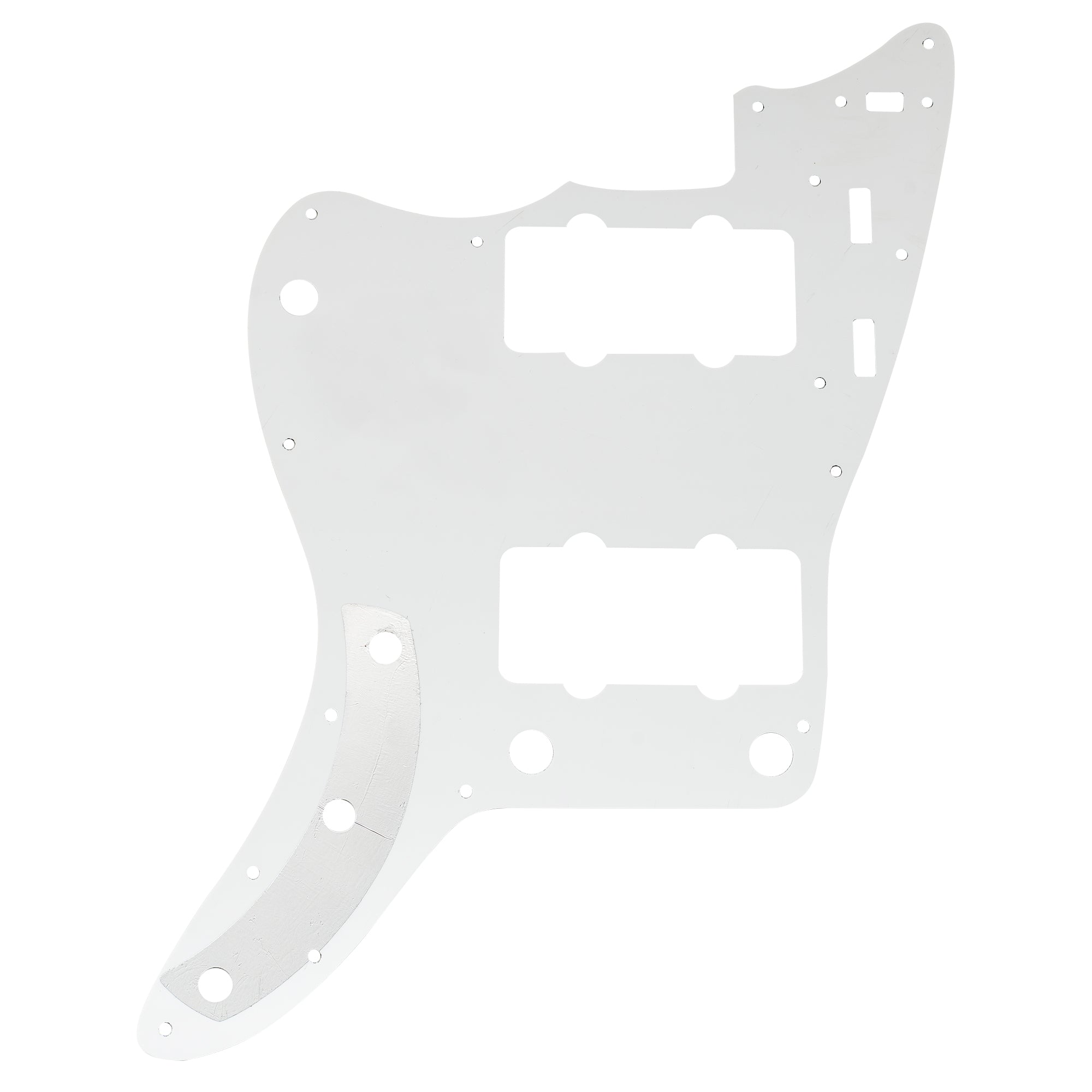 Musiclily Pro 13-Hole Guitar Pickguard for USA Vintage 60s Jazzmaster and SQ Classic Vibe, 3Ply/ 4Ply