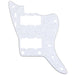 musiclily pro 13 hole guitar pickguard for usa vintage 60s jazzmaster and sq classic vibe 3ply 4ply mx1391p, white pearl