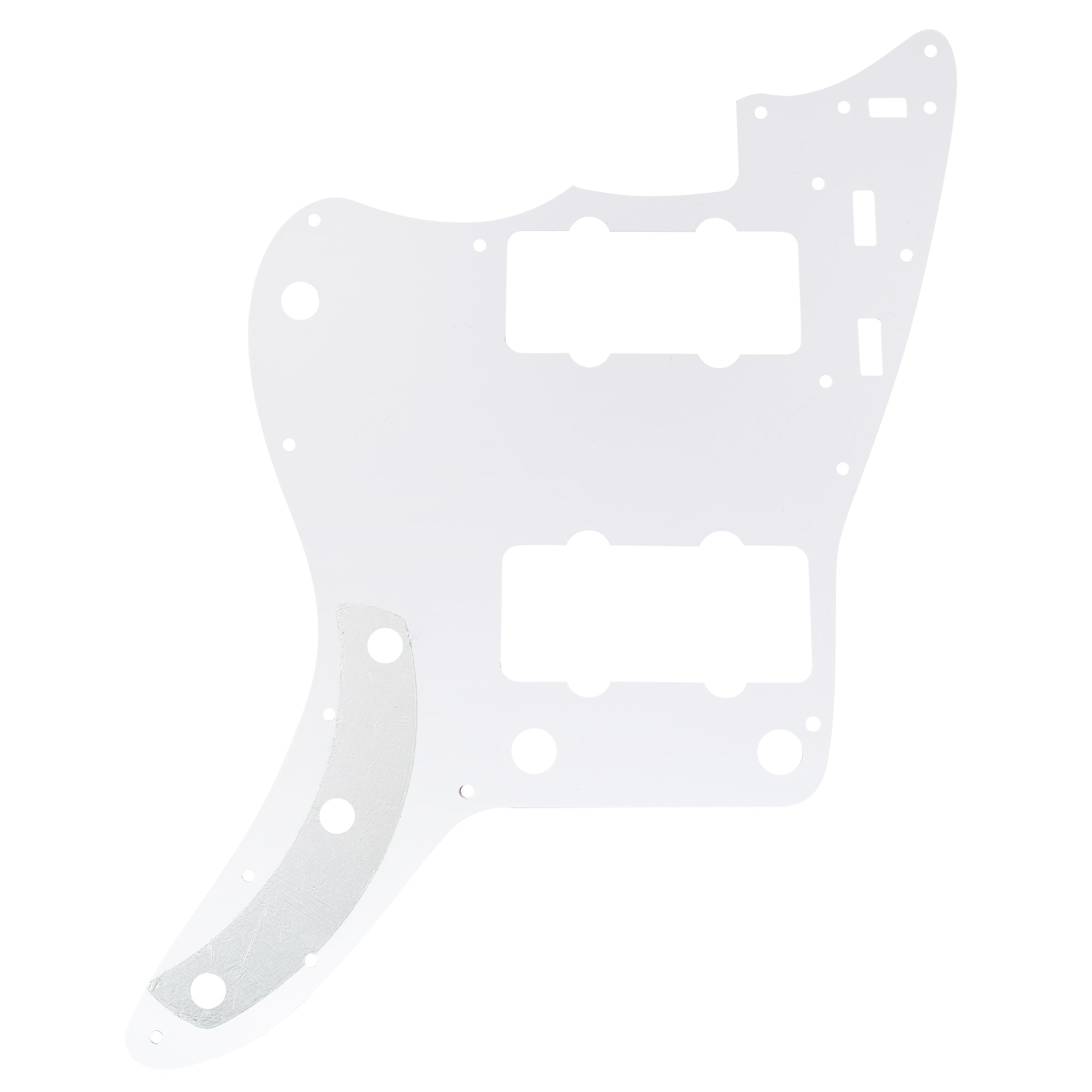 Musiclily Pro 13-Hole Guitar Pickguard for USA Vintage 60s Jazzmaster and SQ Classic Vibe, 3Ply/ 4Ply