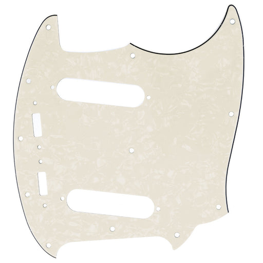 musiclily pro 12 hole guitar pickguard for fender american mustang 3ply 4ply mx1392p