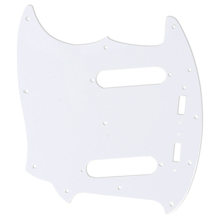 Musiclily Pro 12穴 ムスタングタイプ ピックガード アメリカ製Fender Mustangエレキギター用 4プライ エイジドホワイトパール