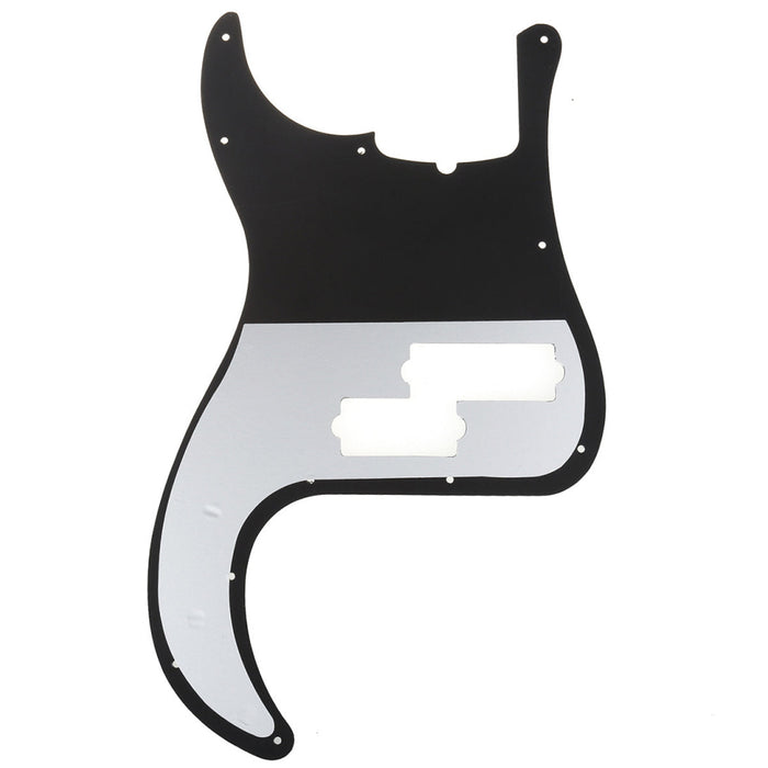 Musiclily Pro 5弦 13穴 PBプレベピックガード アメリカンスタンダードFender Precision Bassプレシジョンベース用 3プライ エイジドホワイト