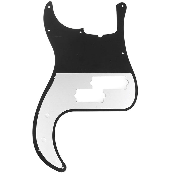 Musiclily Pro 5弦 13穴 PBプレベピックガード アメリカンスタンダードFender Precision Bassプレシジョンベース用 3プライ エイジドホワイト