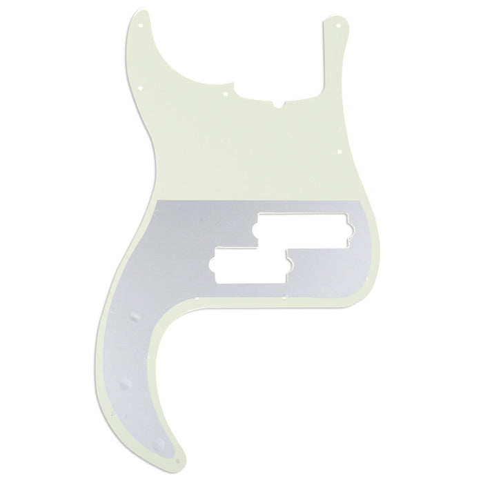 Musiclily Pro 5弦 13穴 PBプレベピックガード アメリカンスタンダードFender Precision Bassプレシジョンベース用 3プライ エイジドホワイト