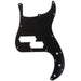 musiclily pro 5 string 13 hole contemporary p bass pickguard for fender mexican precision bass 3ply 4ply mx1396p, black