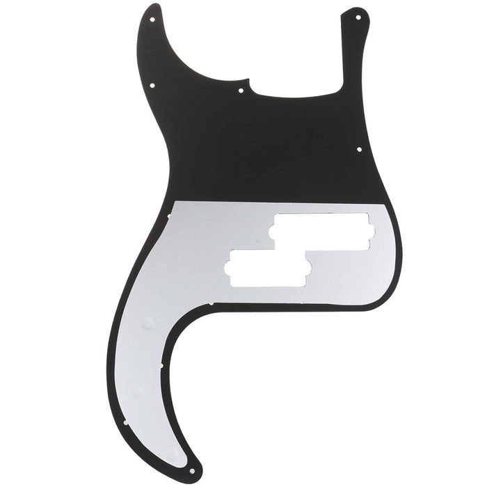 Musiclily Pro Battipenna per basso P contemporaneo a 5 corde e 13 fori per Fender Mexican Precision Bass, 3 strati/4 strati