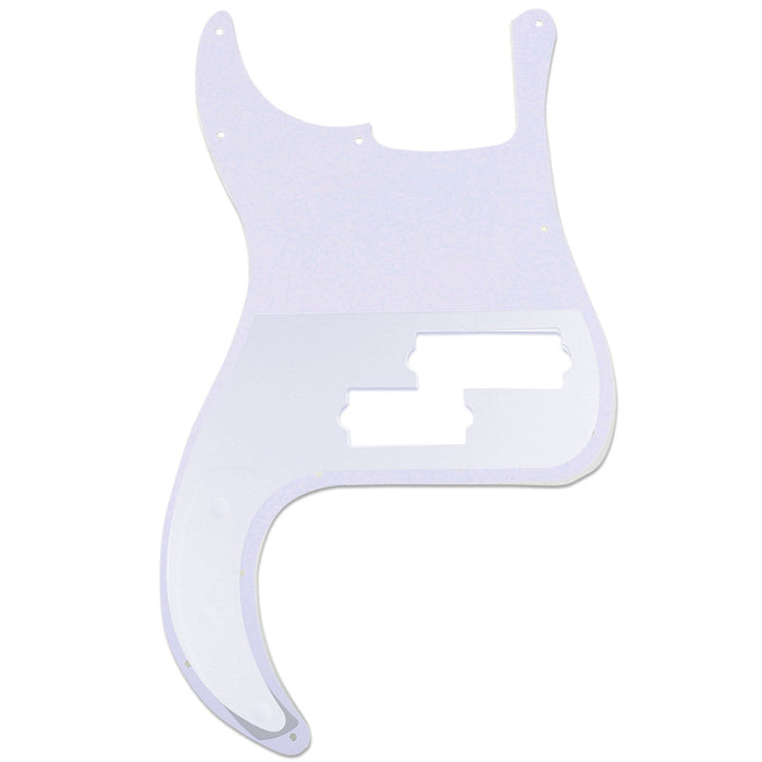 Musiclily Pro Battipenna per basso P contemporaneo a 5 corde e 13 fori per Fender Mexican Precision Bass, 3 strati/4 strati