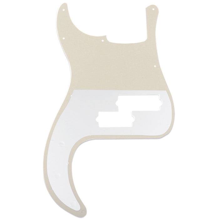 Musiclily Pro Battipenna per basso P contemporaneo a 5 corde e 13 fori per Fender Mexican Precision Bass, 3 strati/4 strati