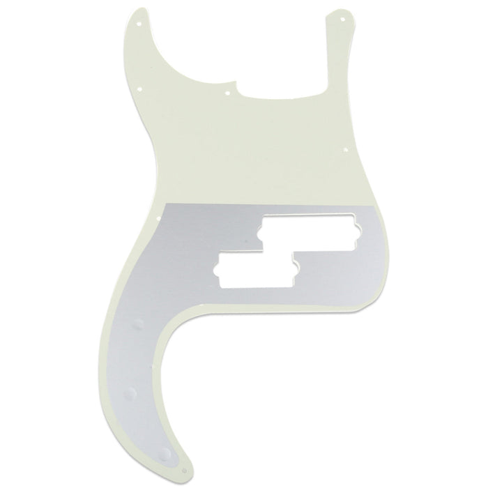 Musiclily Pro Battipenna per basso P contemporaneo a 5 corde e 13 fori per Fender Mexican Precision Bass, 3 strati/4 strati