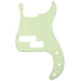 musiclily pro 5 string 13 hole contemporary p bass pickguard for fender mexican precision bass 3ply 4ply mx1396p, mint green