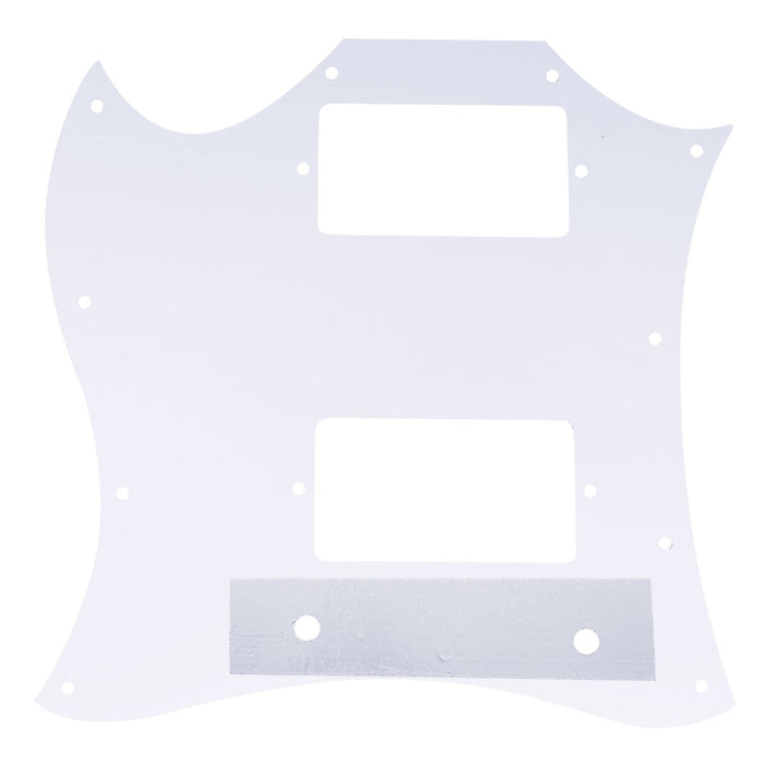 Musiclily Pro 11穴 SGタイプ ラージピックガード Import SGエレキギター用 3プライブラック