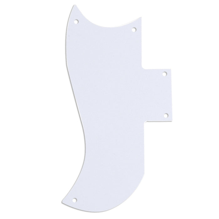 Musiclily Pro 5穴 SGタイプ スモールピックガード アメリカ製USA SGエレキギター用 3プライブラック