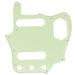 musiclily pro 10 hole guitar pickguard for mij fender japan jaguar 3ply 4ply mx1402p, mint green