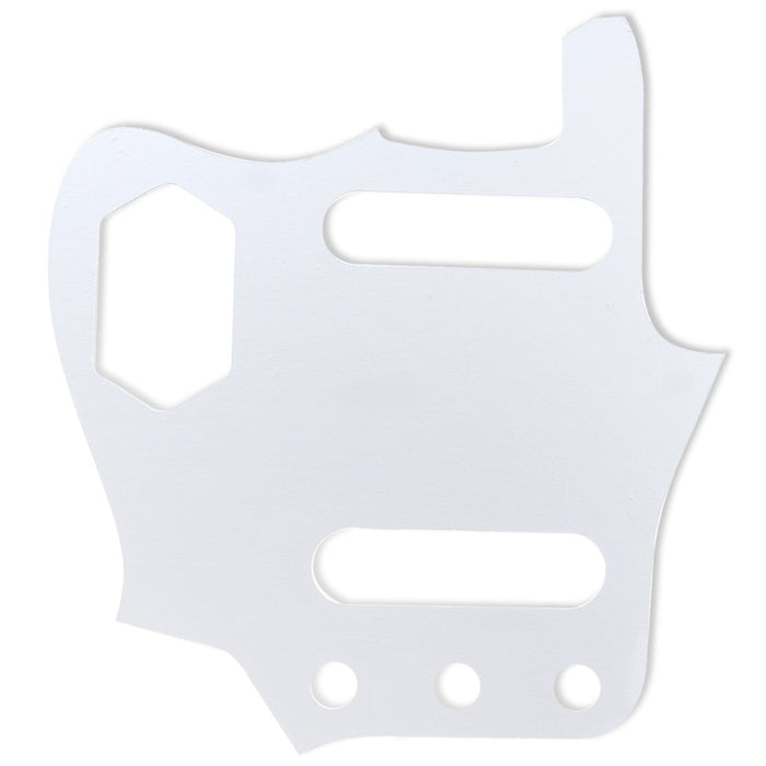 Musiclily Pro 10穴 ジャガーギター用ピックガード MIJ Fender Japan Jaguarエレキギター用 3プライ エイジドホワイト