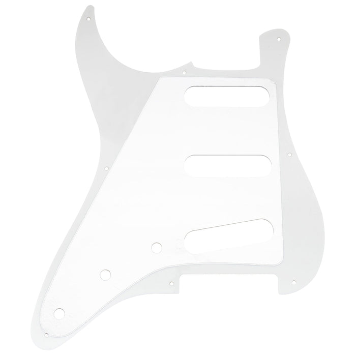 Musiclily Pro 8穴 STピックガード ヴィンテージスタイル 日本製MIJ Fender Japan 57 Stratストラトエレキギター用 3プライ エイジドホワイト
