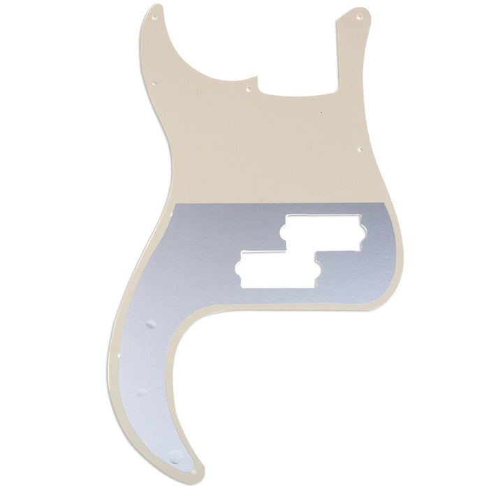 Musiclily Pro 10穴 PBプレベピックガード 4弦日本製MIJ Fender Precision Bassプレシジョンベース用 1プライ ブラック