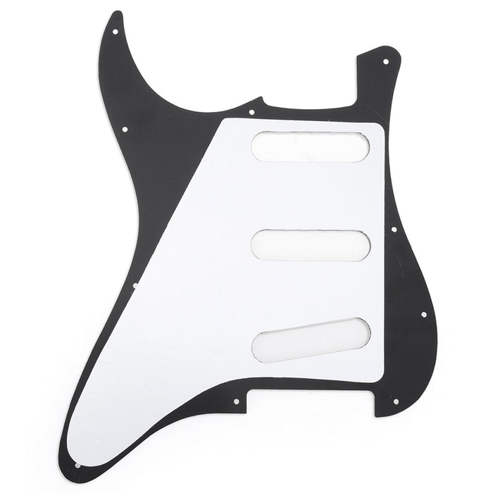 Musiclily Pro 11 fori 72 o 64 Strat SSS battipenna per chitarra per MIJ Japan Stratocaster, 3 strati/4 strati