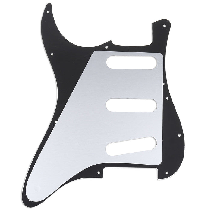 Musiclily Pro 11 fori 72 o 64 Strat SSS battipenna per chitarra per MIJ Japan Stratocaster, 3 strati/4 strati