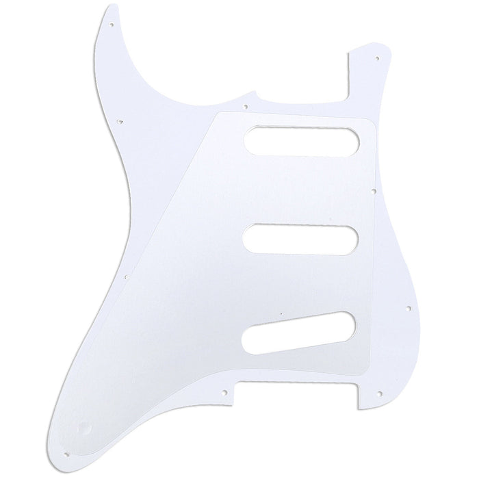 Musiclily Pro 11 fori 72 o 64 Strat SSS battipenna per chitarra per MIJ Japan Stratocaster, 3 strati/4 strati