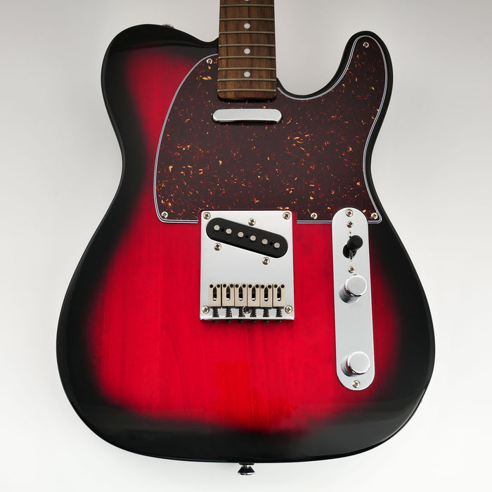 Musiclily Pro 5穴 ヴィンテージ TLピックガード USA/メキシコスタンダードFender Teleテレエレキギター用 4プライ エイジドホワイトパール