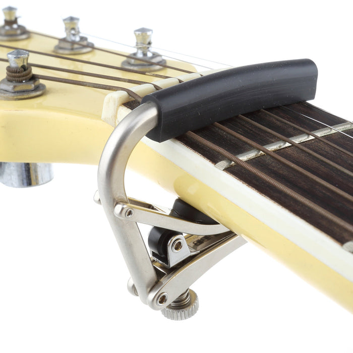 Shubb C4n Capotasto per Tastiera con Raggio 7.25, Nichel Spazzolato