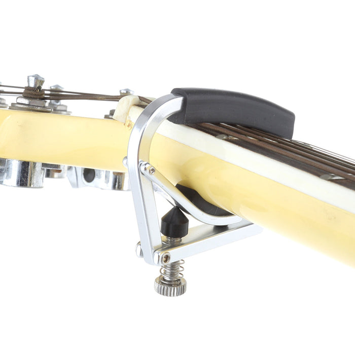 Shubb L4 Capo for 7.25 Radius Fretboard, Lite Aluminum Chrome