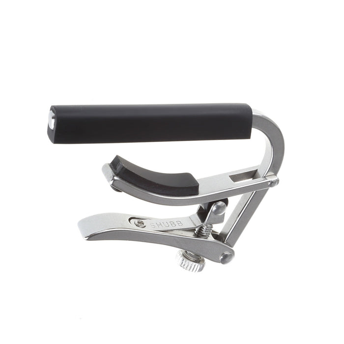 Shubb S2 Capotasto per Chitarra a Corde di Nylon, Acciaio Inossidabile Deluxe