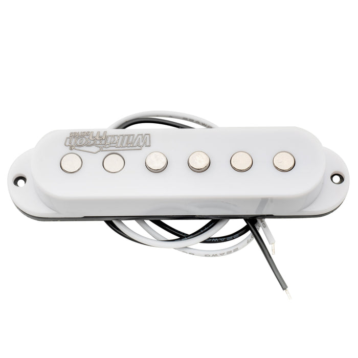 Wilkinson M Series LOW GAUSS ヴィンテージトーン セラミック ネック シングルコイルピックアップ Stratストラトエレキギター用 ブラック