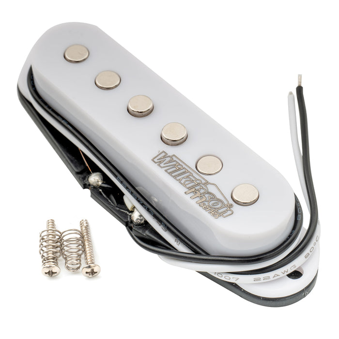 Wilkinson M Series LOW GAUSS ヴィンテージトーン セラミック ネック シングルコイルピックアップ Stratストラトエレキギター用 ブラック