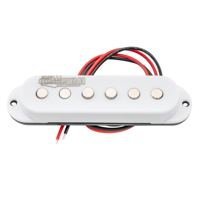 Wilkinson M Series LOW GAUSS ヴィンテージトーン セラミック ミドル シングルコイルピックアップ Stratストラトエレキギター用 ブラック