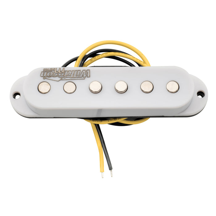 Wilkinson M Series LOW GAUSS ヴィンテージトーン セラミック ブリッジ シングルコイルピックアップ Stratストラトエレキギター用 ブラック