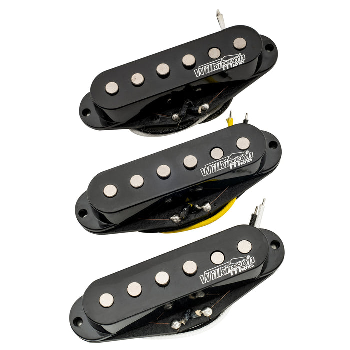 wilkinson m series vintage tone alnico 5 staggered single coil pickups sss set for strat style electric guitar mx1504bkmx1505bkmx1506bk