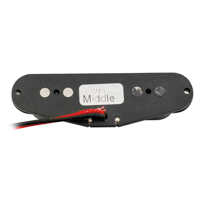 Part of wilkinson m series vintage tone alnico 5 staggered single coil middle pickup for strat style electric guitar mx1505bk