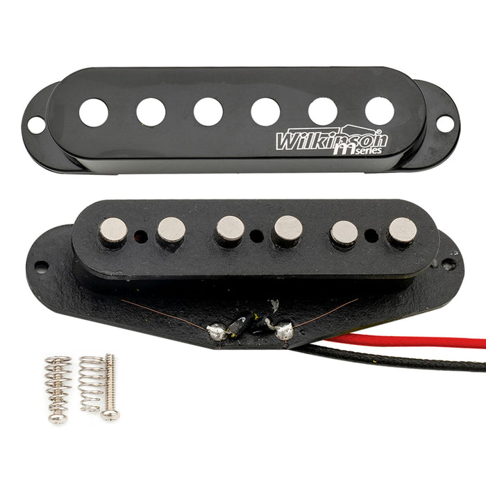 wilkinson m series vintage tone alnico 5 staggered single coil middle pickup for strat style electric guitar mx1505bk details