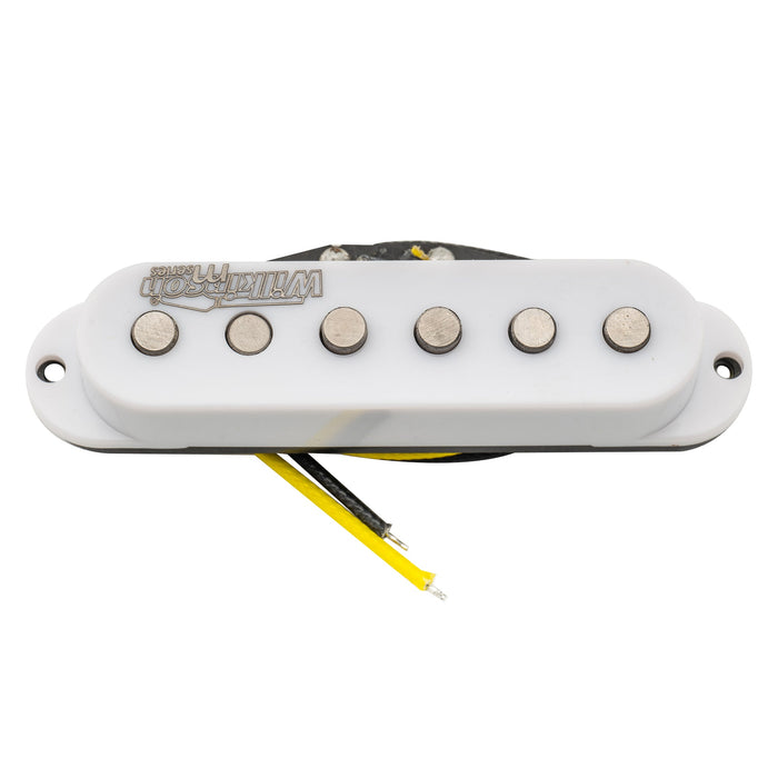 Wilkinson M Series ヴィンテージトーン アルニコ5 ミドル スタッガードシングルコイルピックアップ Stratストラトエレキギター用 ブラック