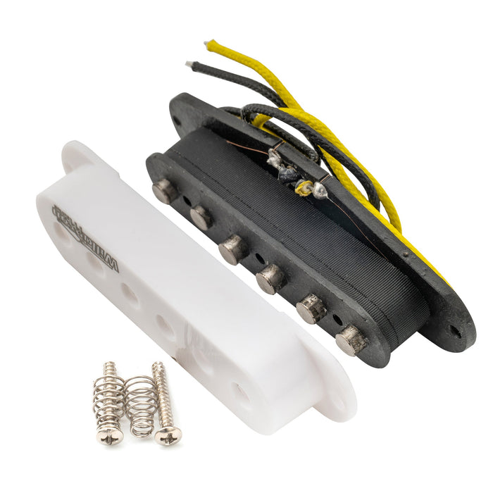 Wilkinson M Series ヴィンテージトーン アルニコ5 ミドル スタッガードシングルコイルピックアップ Stratストラトエレキギター用 ブラック