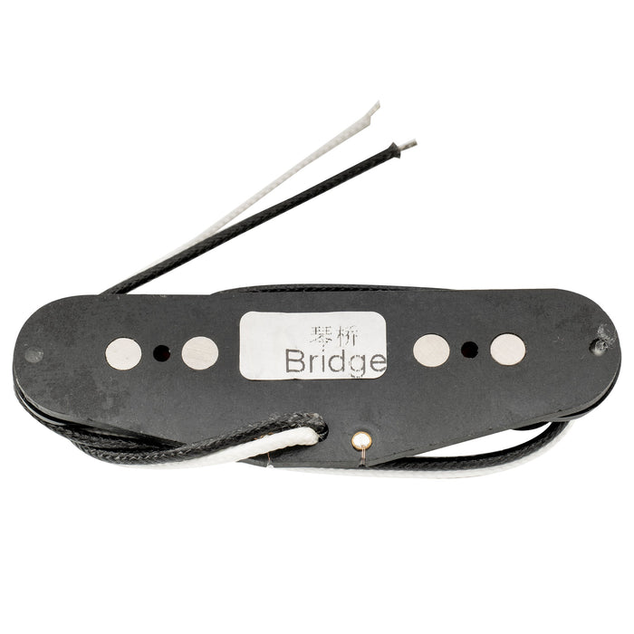 Part of wilkinson m series vintage tone alnico 5 staggered single coil bridge pickup for strat style electric guitar mx1506bk